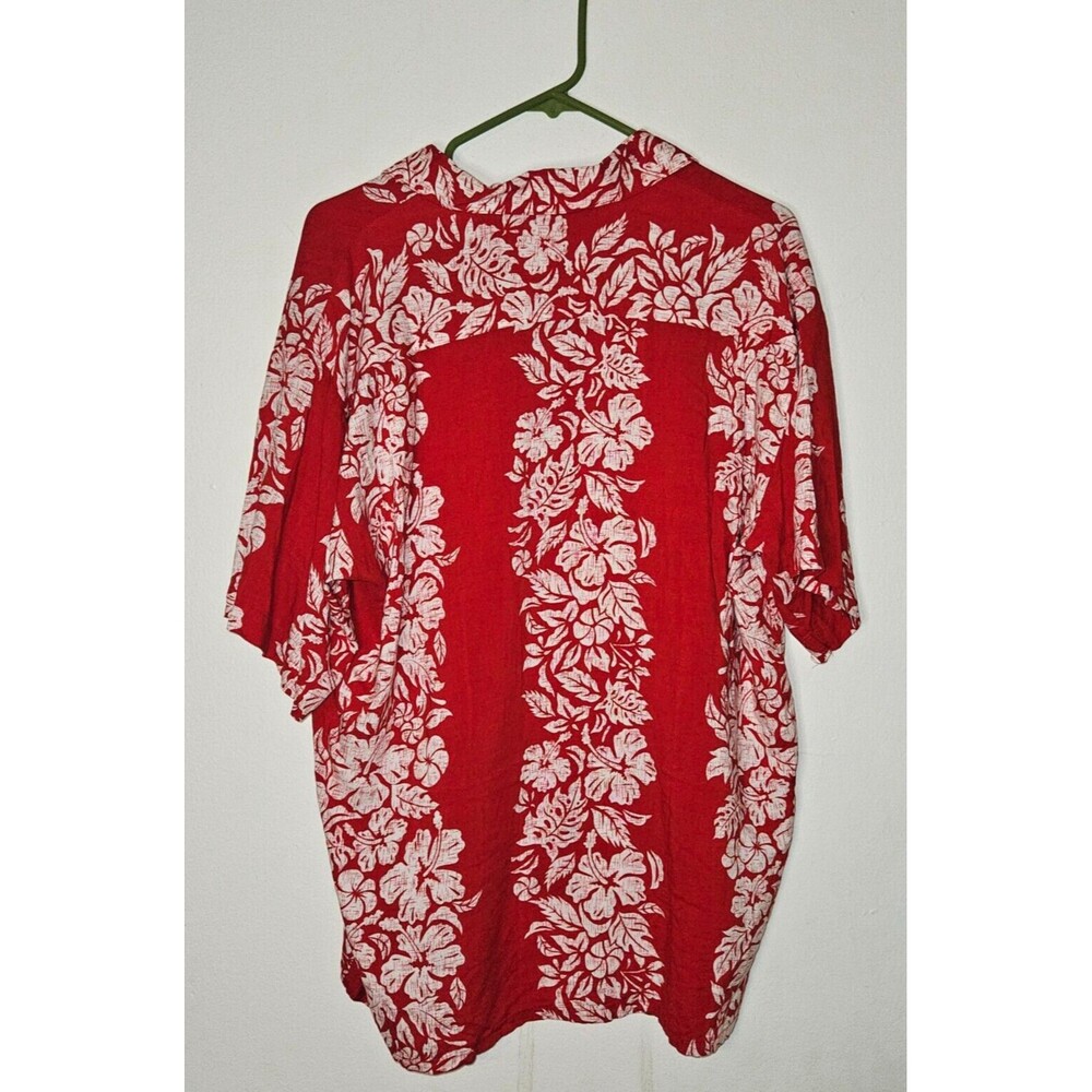Pineapple Connection Hawaiian Red Button Down Shi… - image 4